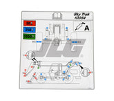 4110218 Chart Lubrication 10054 | JLG